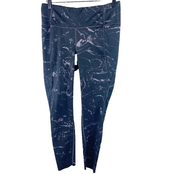 Athleta Velocity Stash Pocket Marble 7/8 Tight - Picture 3 of 7